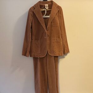 Stylish Women's Brown Pantsuit
